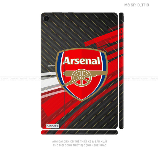 Dán Skin Máy Tính Bảng Lenovo Pad Series Hình CLB Arsenal | D_TT18