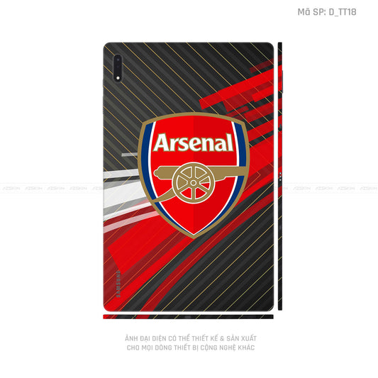 Dán Skin Galaxy Tab S9 Series Hình CLB Arsenal | D_TT18