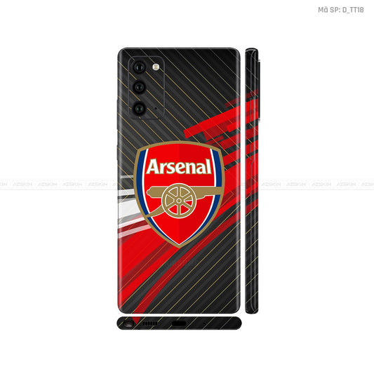 Dán Skin Galaxy Note 20 Series Hình Thể Thao Arsenal | D_TT18