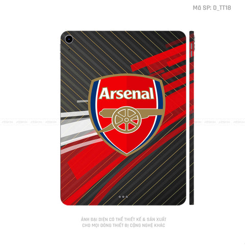Dán Skin IPad Mini Series Hình CLB Arsenal | D_TT18