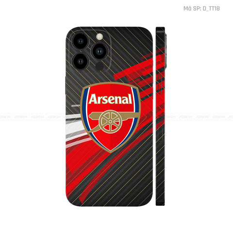 Dán Skin IPhone 13 Series Hình Arsenal | D_TT18