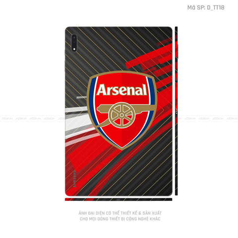 Dán Skin Galaxy Tab S8 Series Hình Arsenal | D_TT18