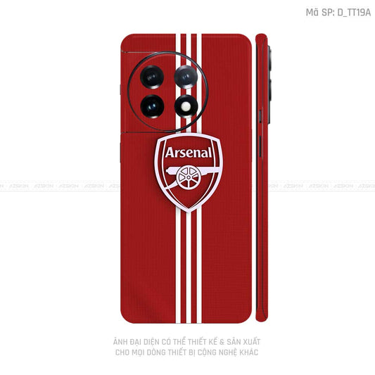 Dán Skin Oneplus 11 Series Hình Arsenal  | D_TT19A