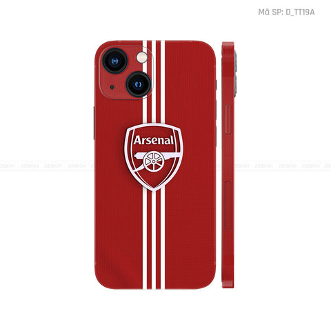 Dán Skin IPhone 13 Series Hình Arsenal | D_TT19A