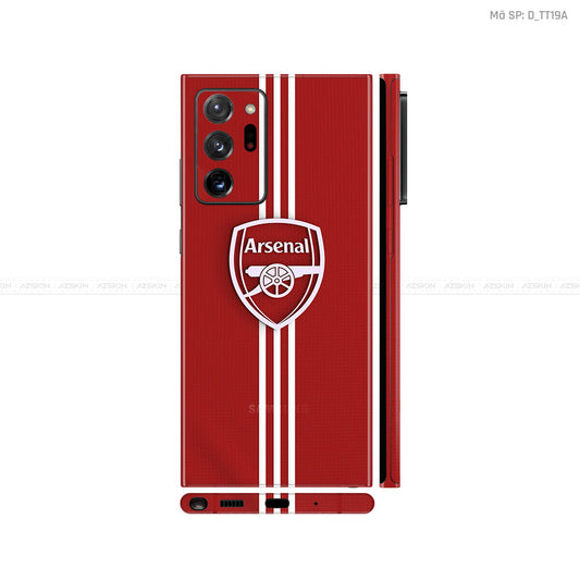 Dán Skin Galaxy Note 20 Series Hình Thể Thao Arsenal | D_TT19A