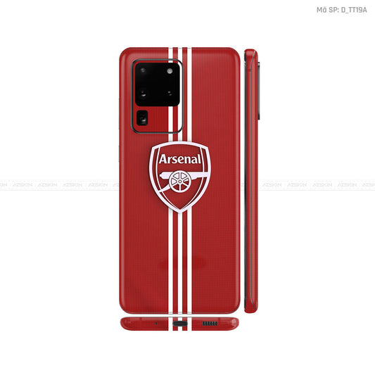 Dán Skin Galaxy S20 Series Hình Thể Thao Arsenal | D_TT19A