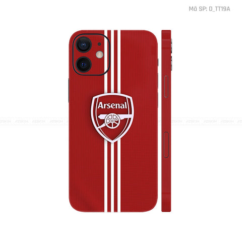 Dán Skin IPhone 12 Series Hình Arsenal | D_TT19A