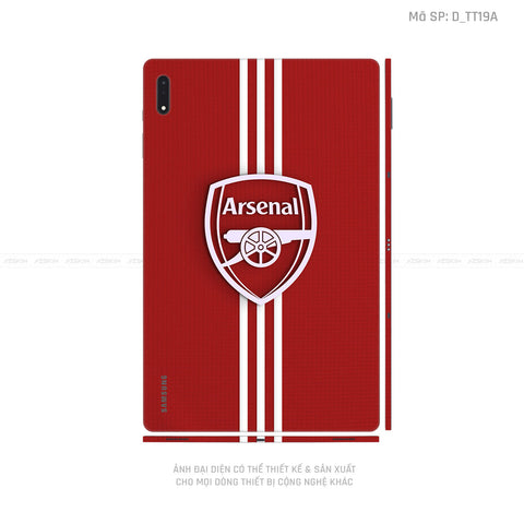 Dán Skin Galaxy Tab S8 Series Hình Arsenal | D_TT19A