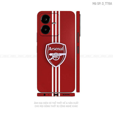 Dán Skin Vivo Y Series Hình Arsenal | D_TT19A