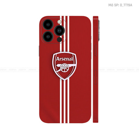 Dán Skin IPhone 13 Series Hình Arsenal | D_TT19A