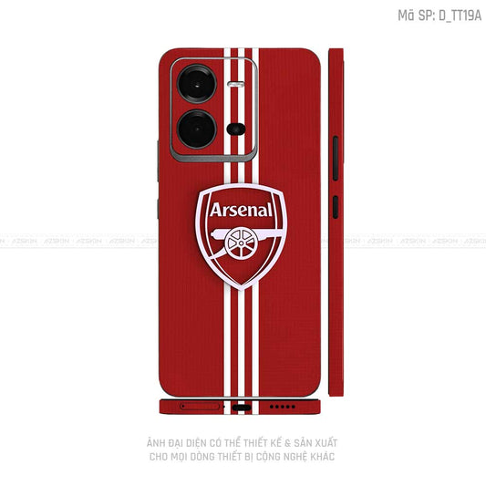Dán Skin Vivo V Series Hình Arsenal  | D_TT19A