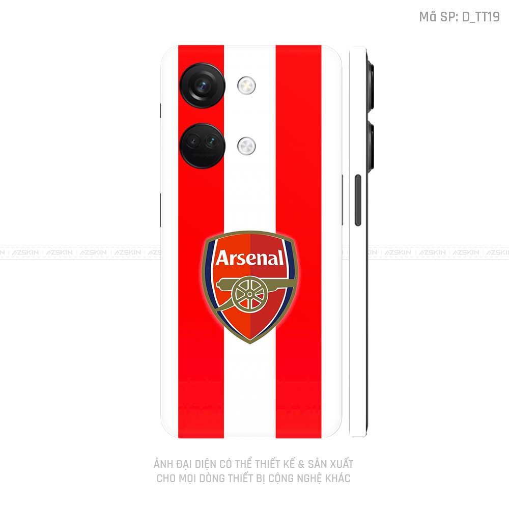 Dán Skin Oneplus Nord Series Hình Arsenal | D_TT19