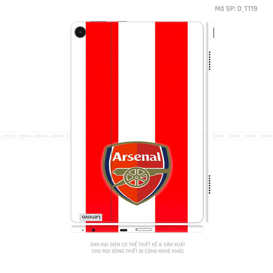 Dán Skin Máy Tính Bảng Lenovo Pad Series Hình CLB Arsenal | D_TT19