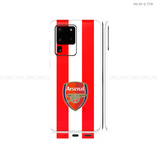 Dán Skin Galaxy S20 Series Hình Thể Thao Arsenal | D_TT19
