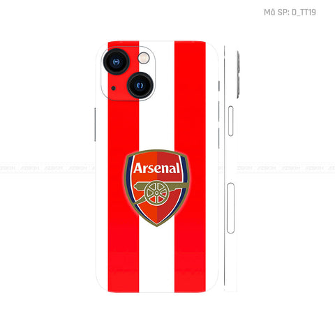 Dán Skin IPhone 13 Series Hình Arsenal | D_TT19