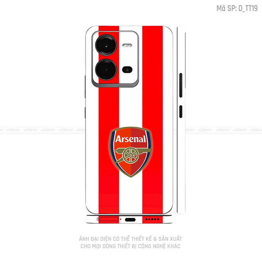 Dán Skin Vivo V Series Hình Arsenal  | D_TT19