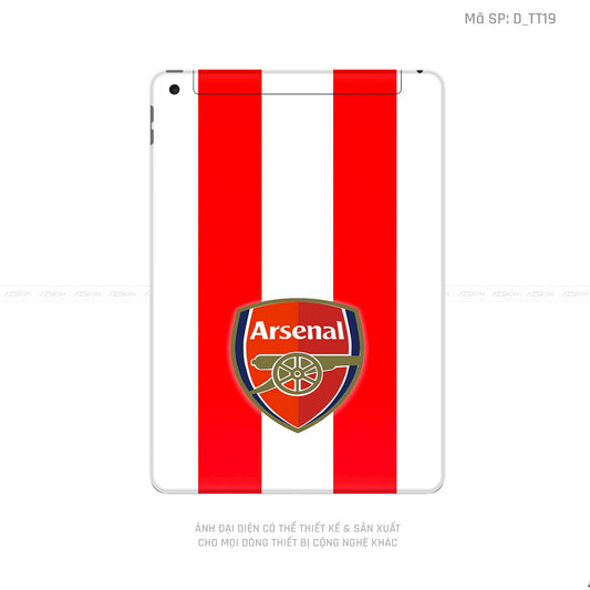 Dán Skin IPad Gen Series Hình Asernal  | D_TT19