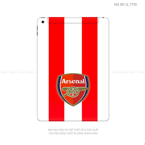 Dán Skin IPad Gen Series Hình Asernal  | D_TT19