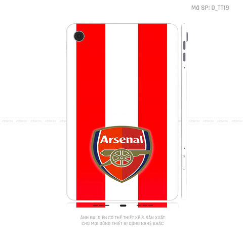 Dán Skin Máy Tính Bảng Oppo Pad Series Hình CLB Arsenal | D_TT19