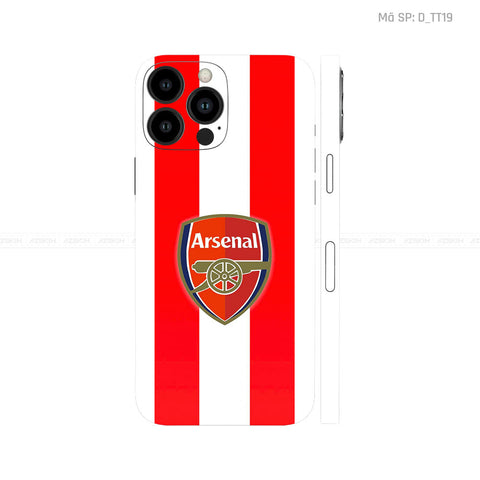 Dán Skin IPhone 13 Series Hình Arsenal | D_TT19