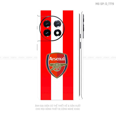 Dán Skin Oneplus 12 Series Hình Arsenal | D_TT19