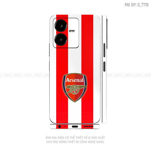 Dán Skin Vivo Y Series Hình Arsenal | D_TT19