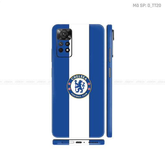 Dán Skin Xiaomi Redmi Note 11 Series Hình CLB Bóng Đá | D_TT20