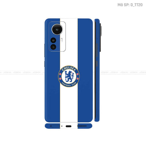 Dán Skin Xiaomi 12 Series Hình CLB Bóng Đá | D_TT20