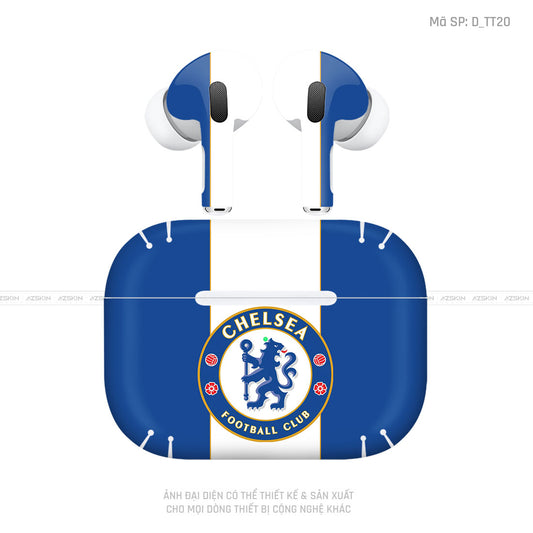 Dán Skin Tai Nghe Airpod 3 Hình Chelsea | D_TT20