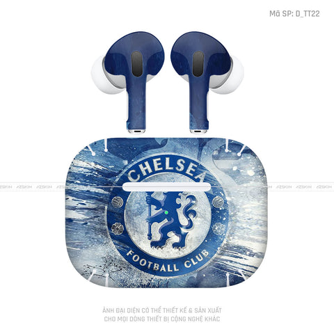 Dán Skin Airpod Pro/ Pro 2 Hình Chelsea | D_TT22