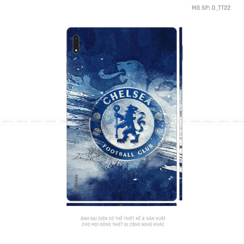 Dán Skin Galaxy Tab S8 Series Hình Chelsea| D_TT22