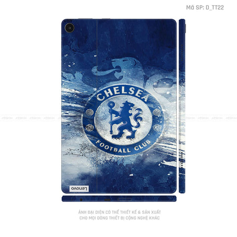Dán Skin Máy Tính Bảng Lenovo Pad Series Hình CLB Chelsea | D_TT22