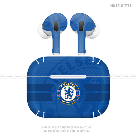 Dán Skin Airpod Pro/ Pro 2 Hình Chelsea | D_TT23