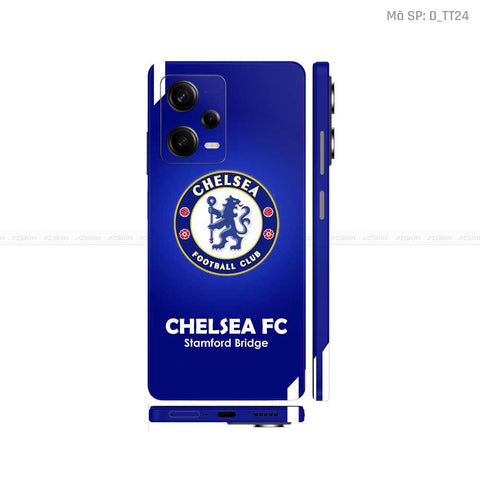 Dán Skin Xiaomi Redmi Note 12 Series Hình CLB Bóng Đá | D_TT24