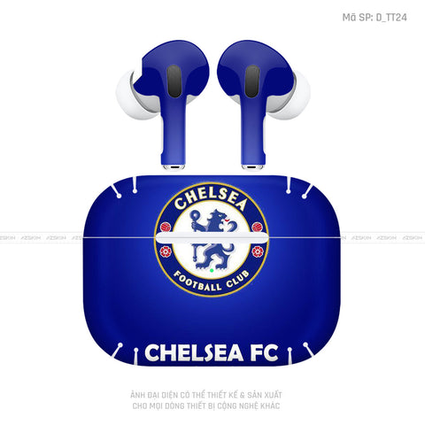 Dán Skin Airpod Pro/ Pro 2 Hình Chelsea | D_TT24