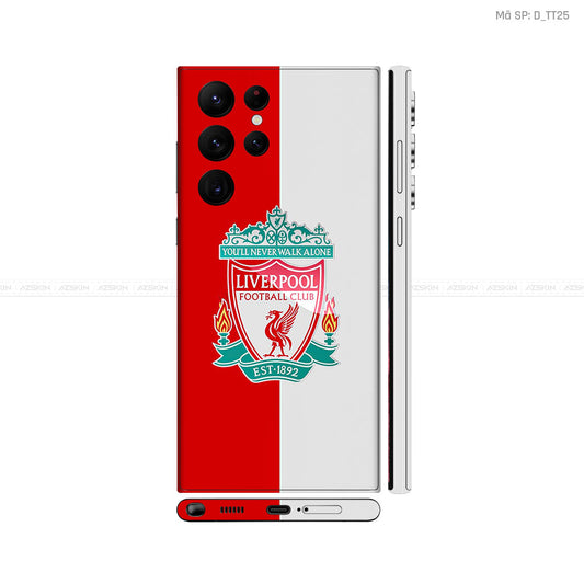 Dán Skin Galaxy S22 Series Hình Liver Pool | D_TT25