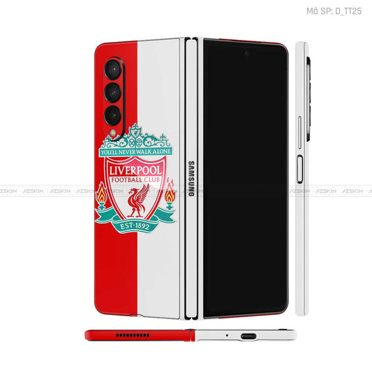 Dán Skin Galaxy Z Fold3 Hình Liverpool | D_TT25