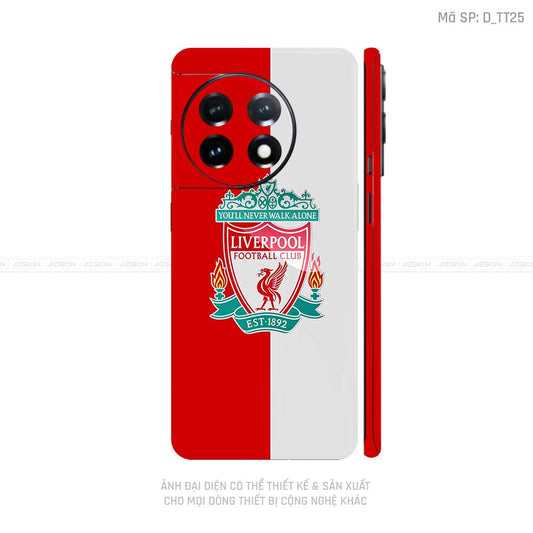 Dán Skin Oneplus 11 Series Hình Liverpool  | D_TT25
