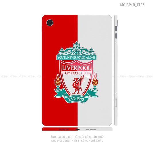 Dán Skin Máy Tính Bảng Oppo Pad Series Hình CLB Liverpool | D_TT25