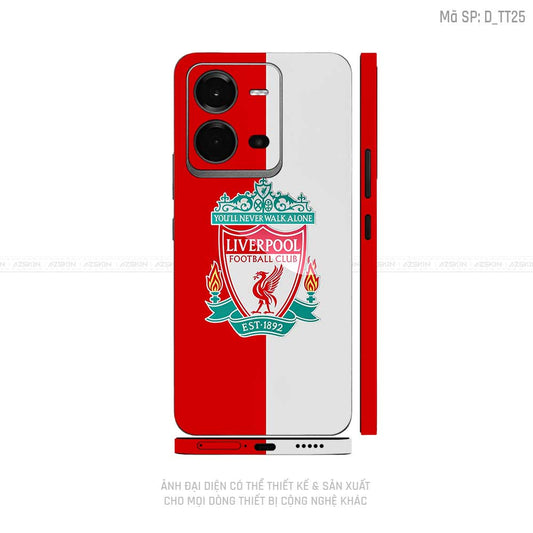 Dán Skin Vivo V Series Hình Liverpool  | D_TT25