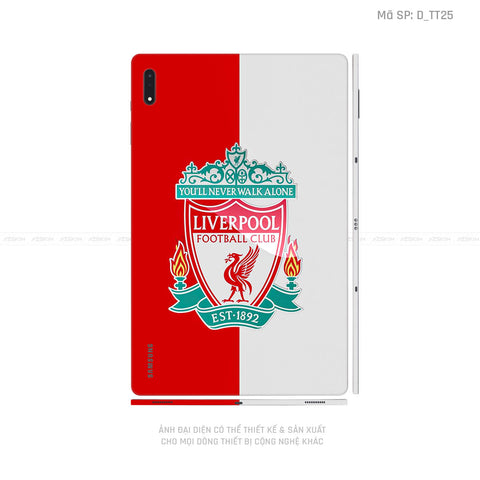 Dán Skin Galaxy Tab S8 Series Hình Liverpool | D_TT25