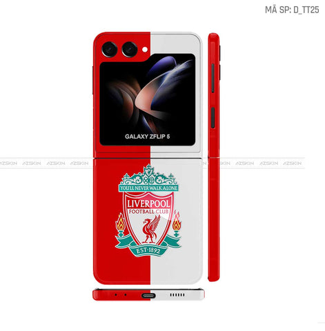 Dán Skin Galaxy Z Flip5 Hình Liverpool | D_TT25