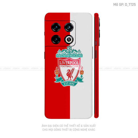 Dán Skin Oneplus 10 Series Hình Liverpool | D_TT25