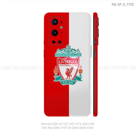 Dán Skin Oneplus 8/9 Series Hình Liverpool | D_TT25