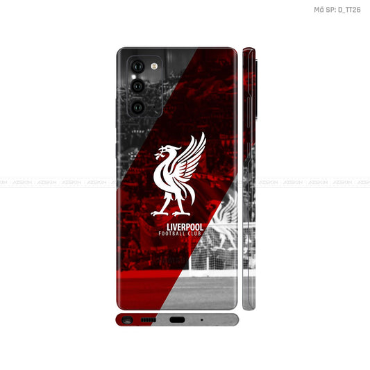 Dán Skin Galaxy Note 20 Series Hình Thể Thao Liverpool | D_TT26