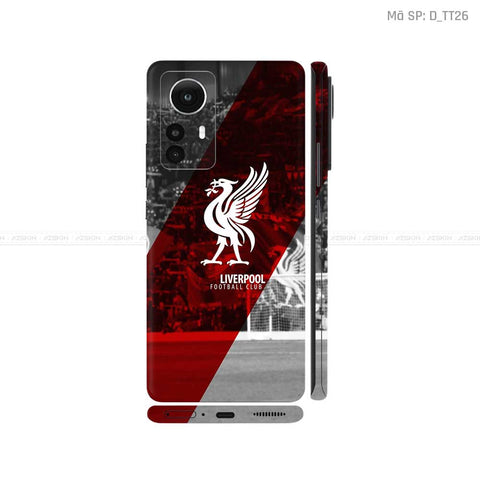 Dán Skin Xiaomi 12 Series Hình CLB Bóng Đá | D_TT26