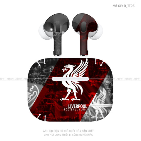 Dán Skin Airpod Pro/ Pro 2 Hình Liverpool | D_TT26