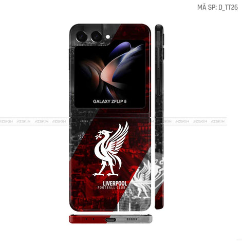 Dán Skin Galaxy Z Flip5 Hình Liverpool | D_TT26