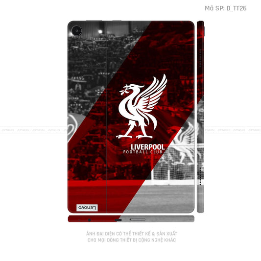 Dán Skin Máy Tính Bảng Lenovo Pad Series Hình CLB Liverpool | D_TT26