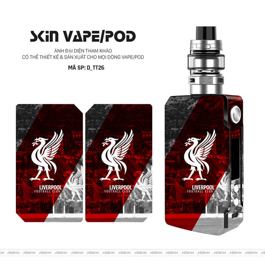 Dán Skin Vape Hình Liverpool | D_TT26